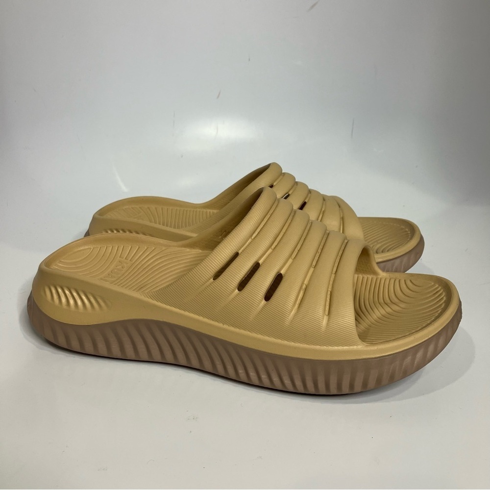 Kuailu recovery sandals neutral size 10‎